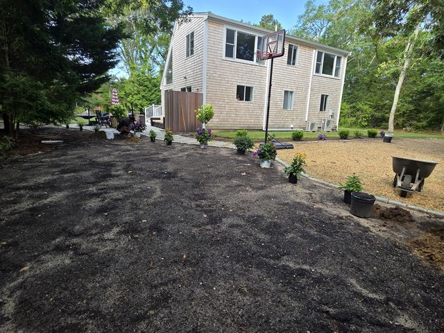 Topsoil spread before sod